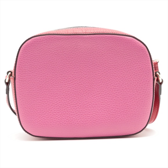 Gucci Leather Soho Shoulder Bag Pink - Picture 2 of 8